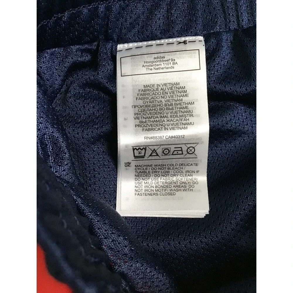 Adidas Men's Red Eric Emanuel McDonalds Games Basketball Shorts NWT Size L